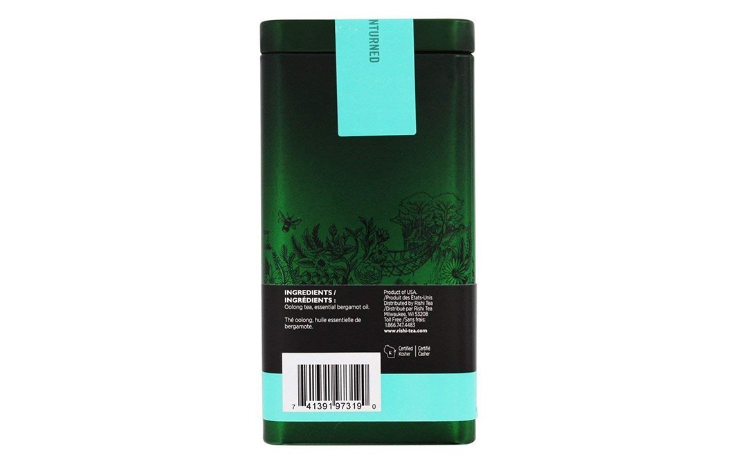 Rishi Tea Earl Green Orchid + Citron Loose Leaf Oolong Tea   Tin  40 grams
